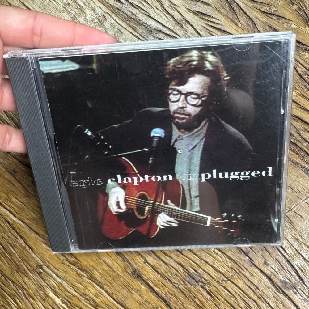 Eric Clapton Unplugged CD 1992 Reprise 45024-2 MTV Live Tears In Heaven